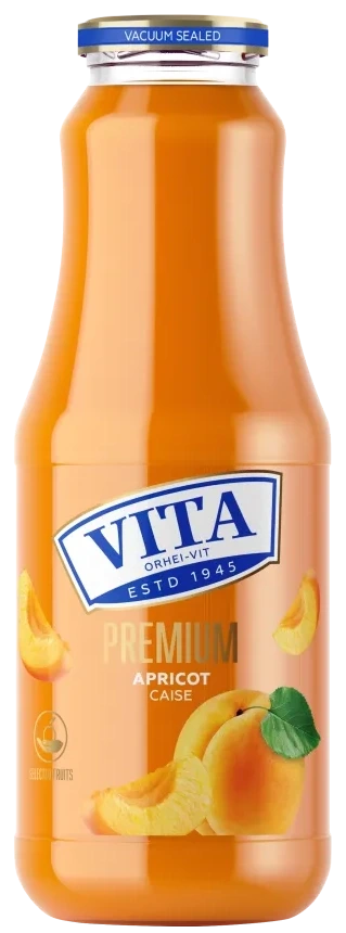 Suc Vita Premium Caise 1 L – sticlă