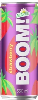 Băutură carbogazoasă Boom strawberry 0,33 L