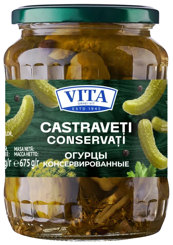 Vita Castraveți marinați – borcan