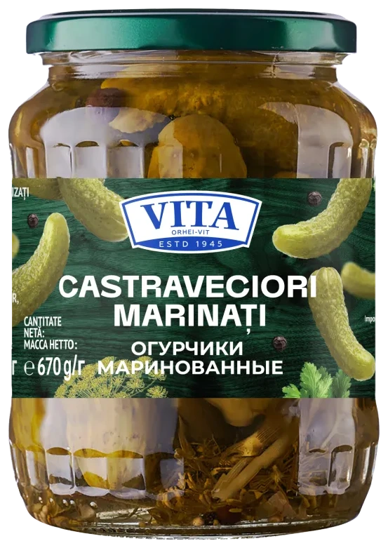 Vita Castraveciori marinați – borcan