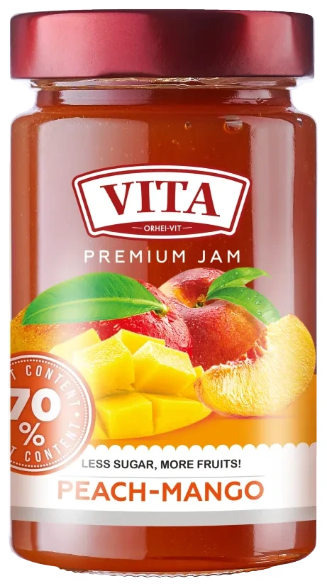 Vita Premium Gem de piersici și mango – borcan