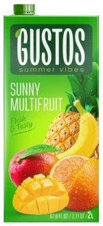 Suc Gustos Multifruct 2 L – ambalaj