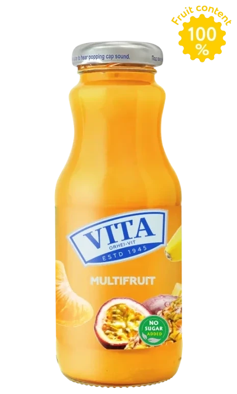 Suc Vita Multifruct 0,25 L – sticlă