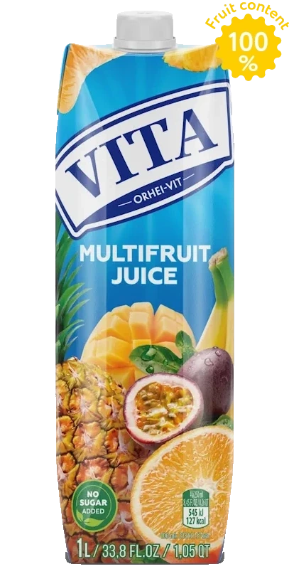 Suc Vita Multifruct 1 L – ambalaj