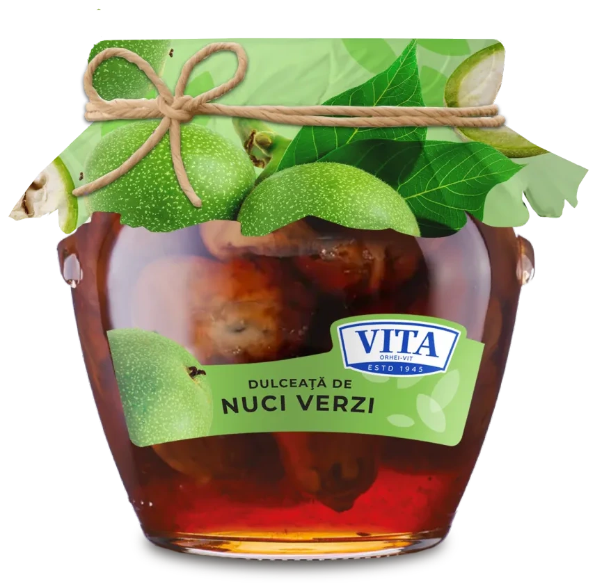 Vita Dulceață de nuci verzi – borcan