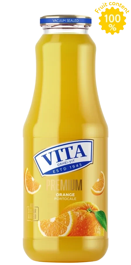 Suc Vita Premium Portocale 1 L – sticlă