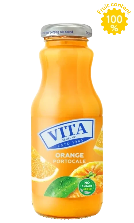 Suc Vita Portocale 0,25 L – sticlă