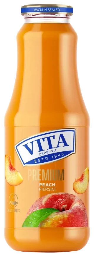 Suc Vita Premium Piersici 1 L – sticlă