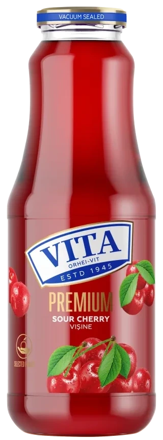 Suc Vita Premium Vișine 1 L – sticlă