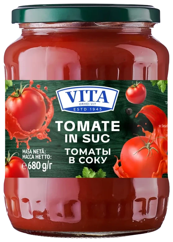 Vita Tomate în suc – borcan