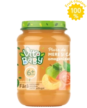 Vita Baby Piure de mere și caise – borcan