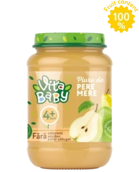 Vita Baby Piure de mere și pere – borcan